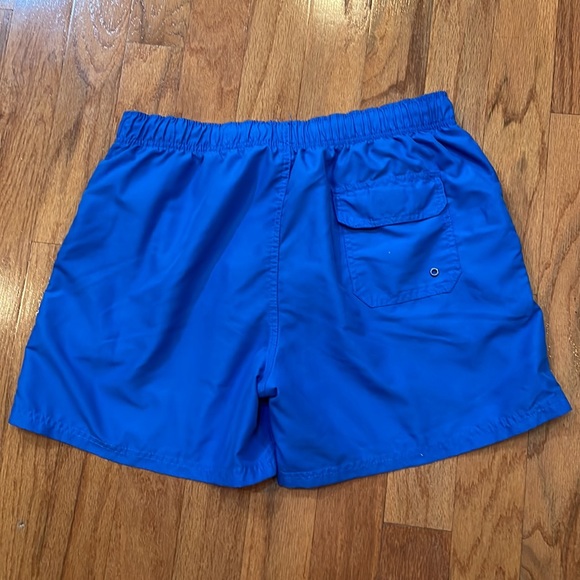 Men’s Swimsuit Size Extra Large Blue Pockets on side Molokai Net Interior - Picture 2 of 11